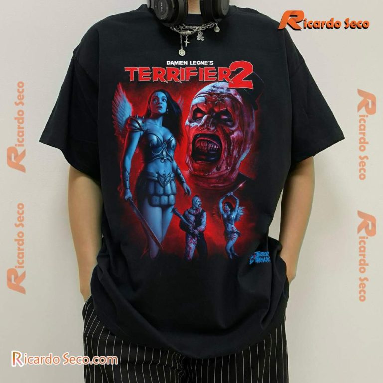 Terrifier 2 Damien Leone Gift For Fan Graphic Classic Men Shirt-b F8KCZTA