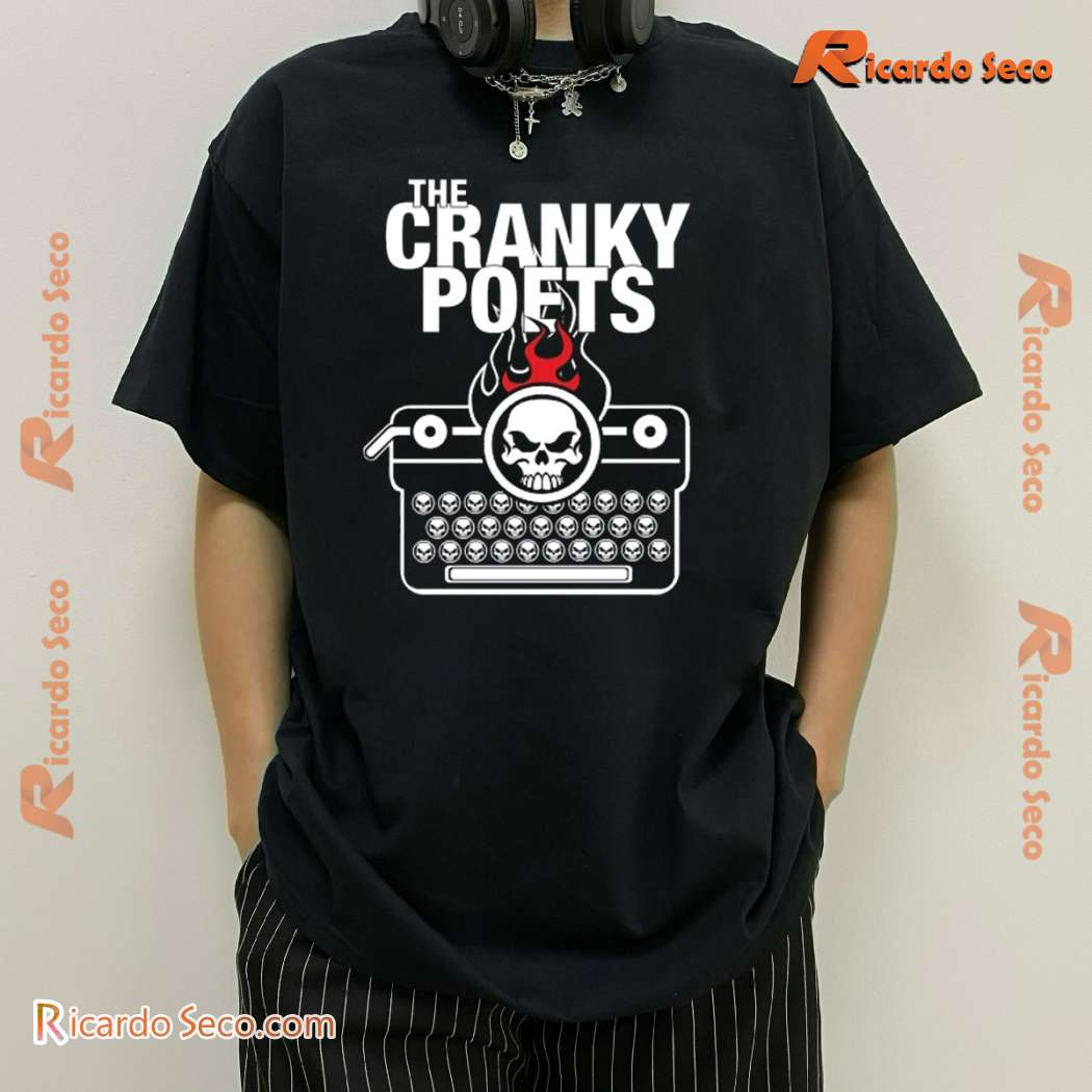 The Cranky Poets Graphic Classic Men Shirt K4xFZfe