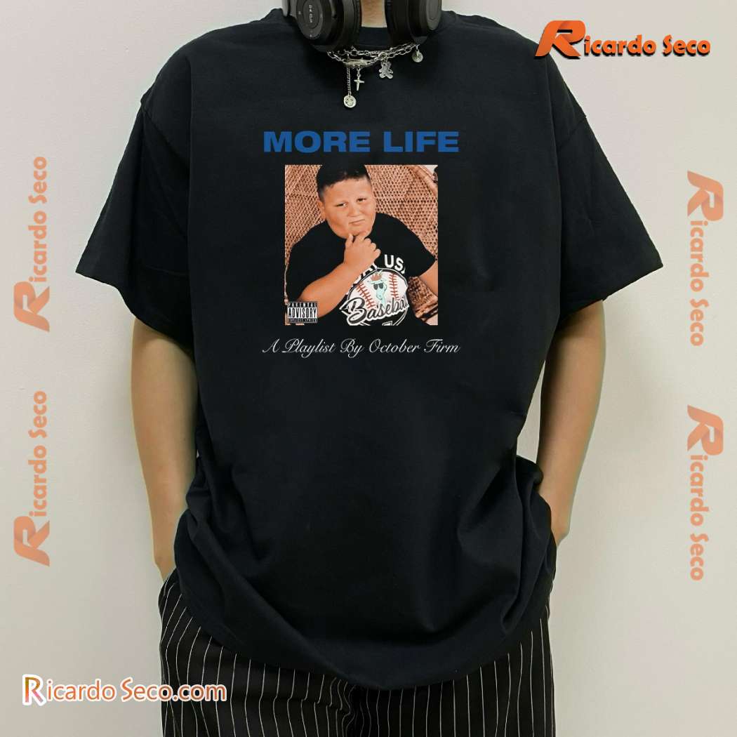 The Rizzler X Drake More Life A Playlist By October Firm T-shirt cl2Dh8Q