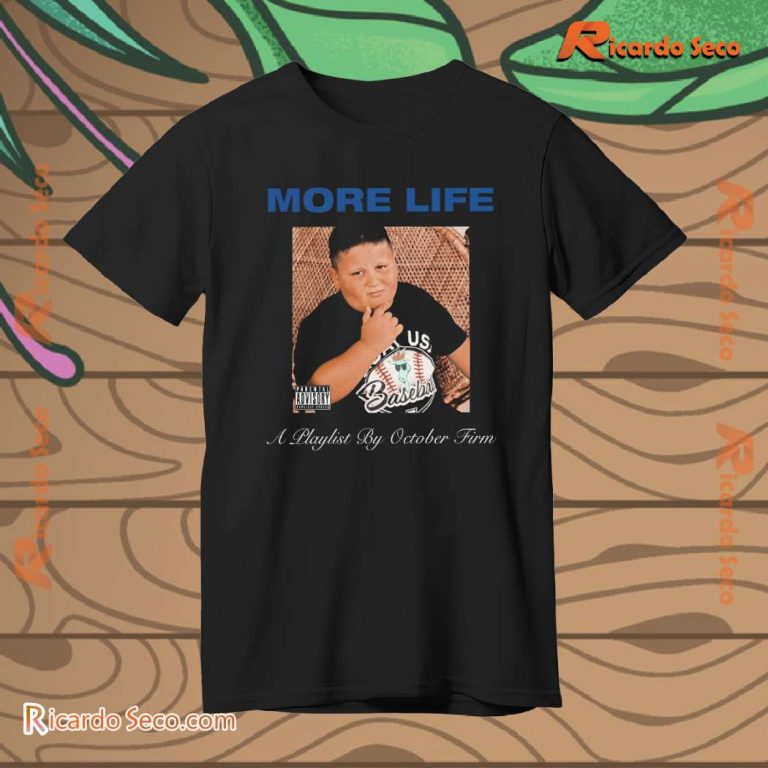 The Rizzler X Drake More Life A Playlist By October Firm T-shirt-b 3Yn1ENf