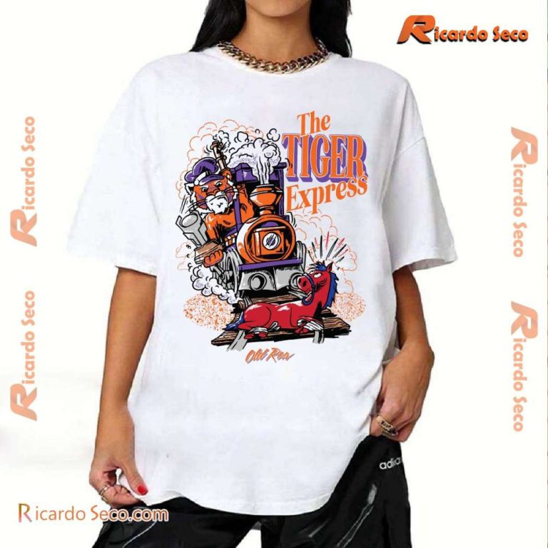 The Tiger Express Graphic Unisex T-shirt-a UbMRxoE