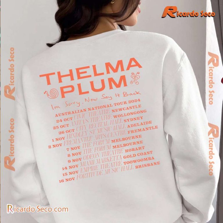 Thelma Plum I'm Sorry, Now Say It Back Tour Graphic Classic Men Shirt-b n9wJ4FC