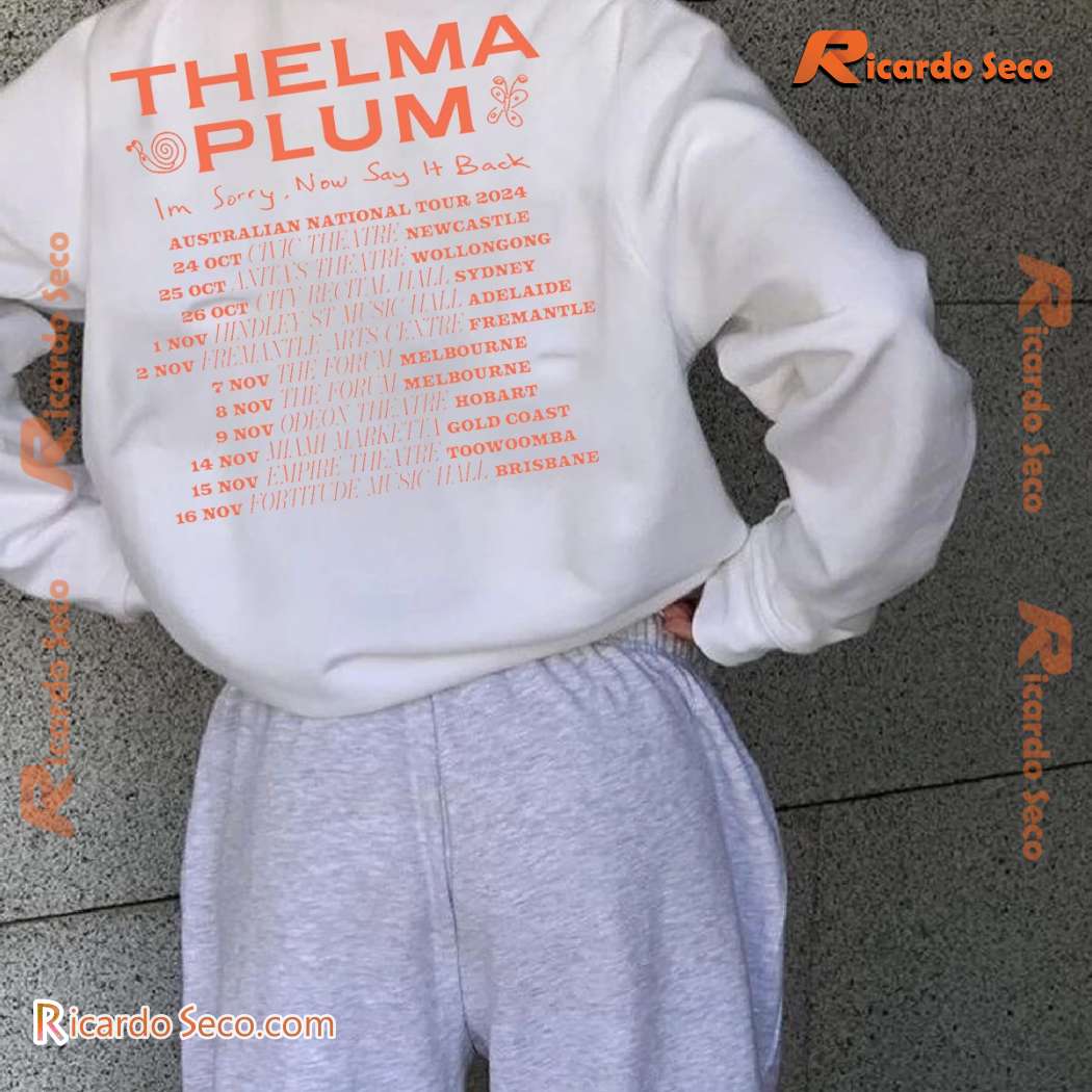 Thelma Plum I'm Sorry, Now Say It Back Tour Graphic Classic Men Shirt-c Pe5vXNf