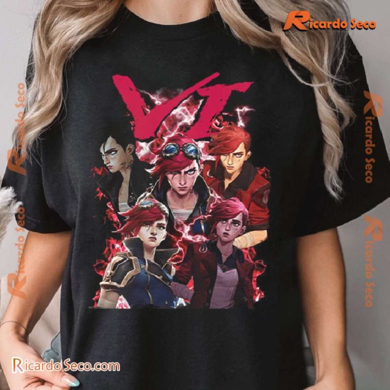 Vi Arcane Vintage League Of Legends Comfort Color Classic Ladies Shirt-a 3abQWcA
