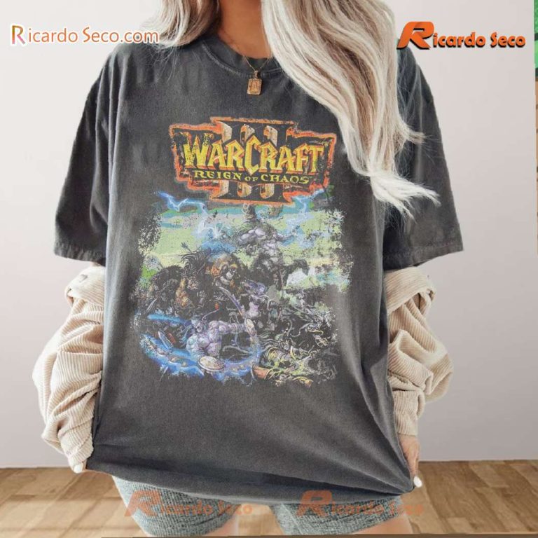 Warcraft Reign Of Chaos Gift For Fan Unisex T-shirt Aw2u8XR