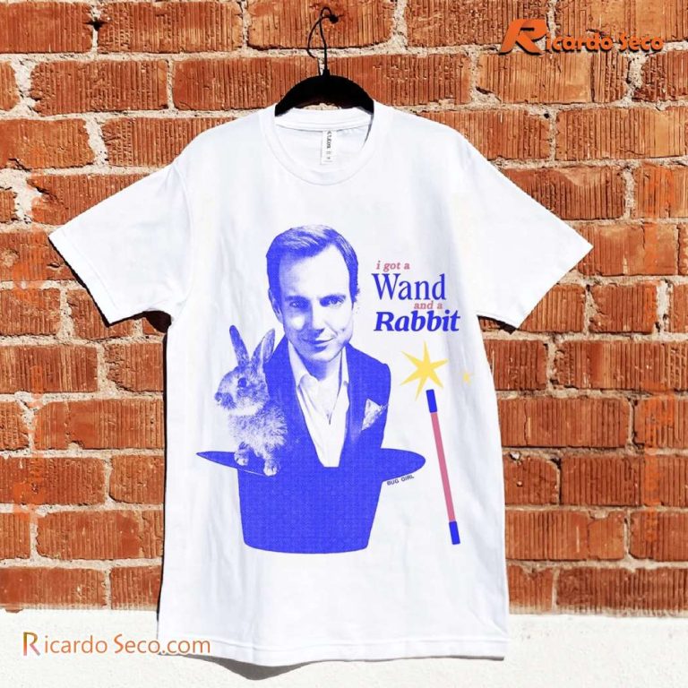 Will Arnett I Got A Wand And A Rabbit Graphic Classic Men Shirt wyagN2u