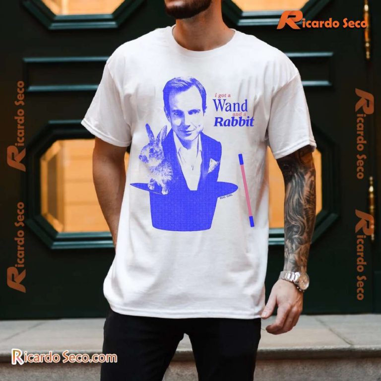 Will Arnett I Got A Wand And A Rabbit Graphic Classic Men Shirt-a PBpFEOd