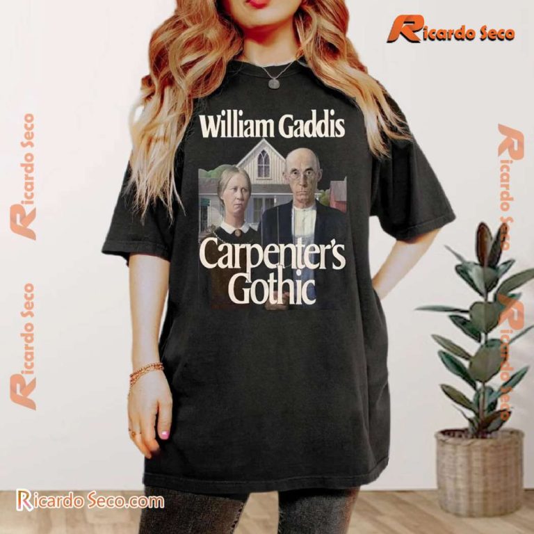 William Gaddis Carpenter's Gothic Classic Men Shirt YqHFPR1