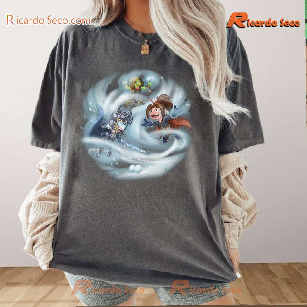 World Of Warcraft Snow Fight Unisex T-shirt sWAg9eH