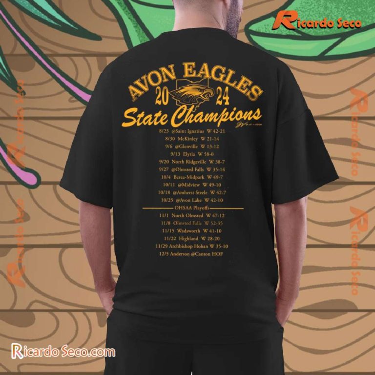 Avon Eagles Perfect Season 16-0 State Champions 2024 Unisex Long Sleeve-b XhVxzAn