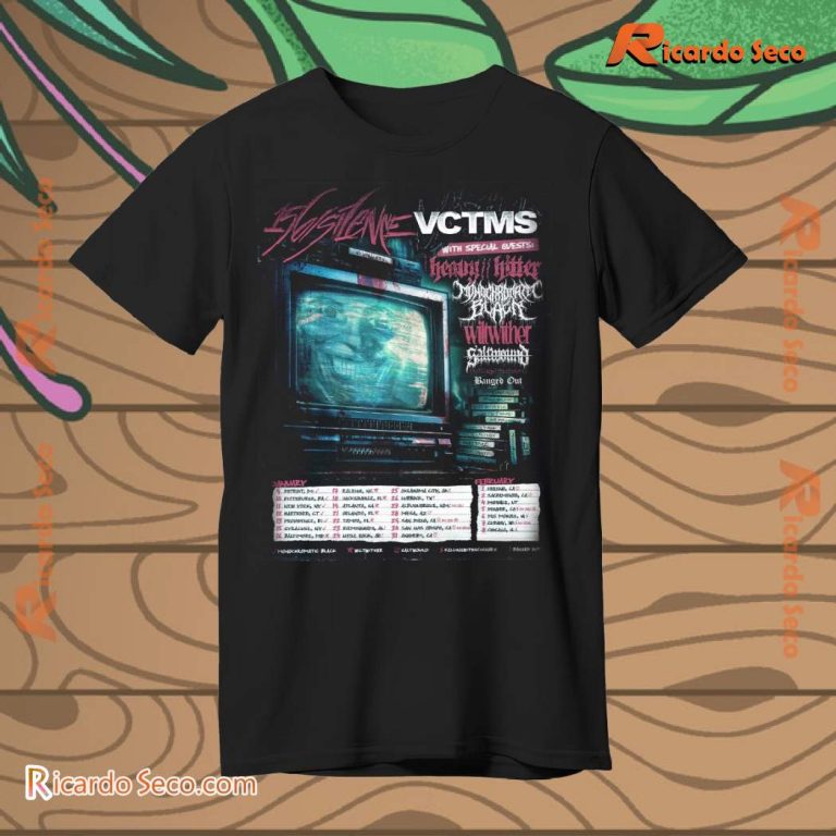 156silence Team VCTMS For Winter Tour 2025 Unisex T-shirt SRnJhGf