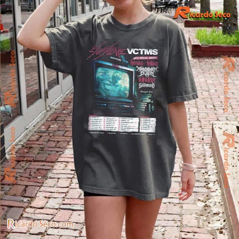 156silence Team VCTMS For Winter Tour 2025 Unisex T-shirt-a WLYcOjX