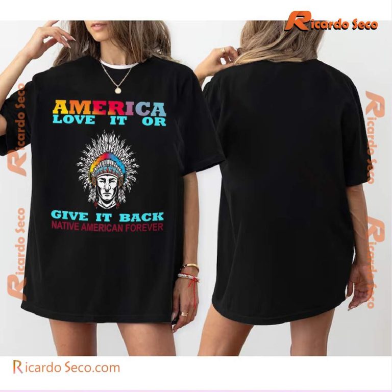 America Love It Or Give It Back Classic Men Shirt-b wWqVPHY