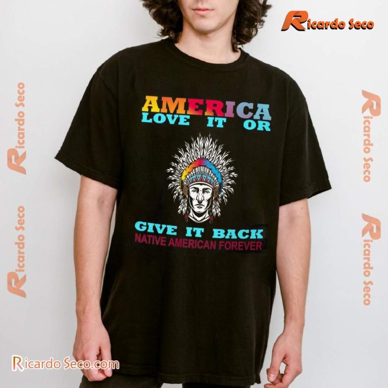 America Love It Or Give It Back Classic Men Shirt r17GVpg