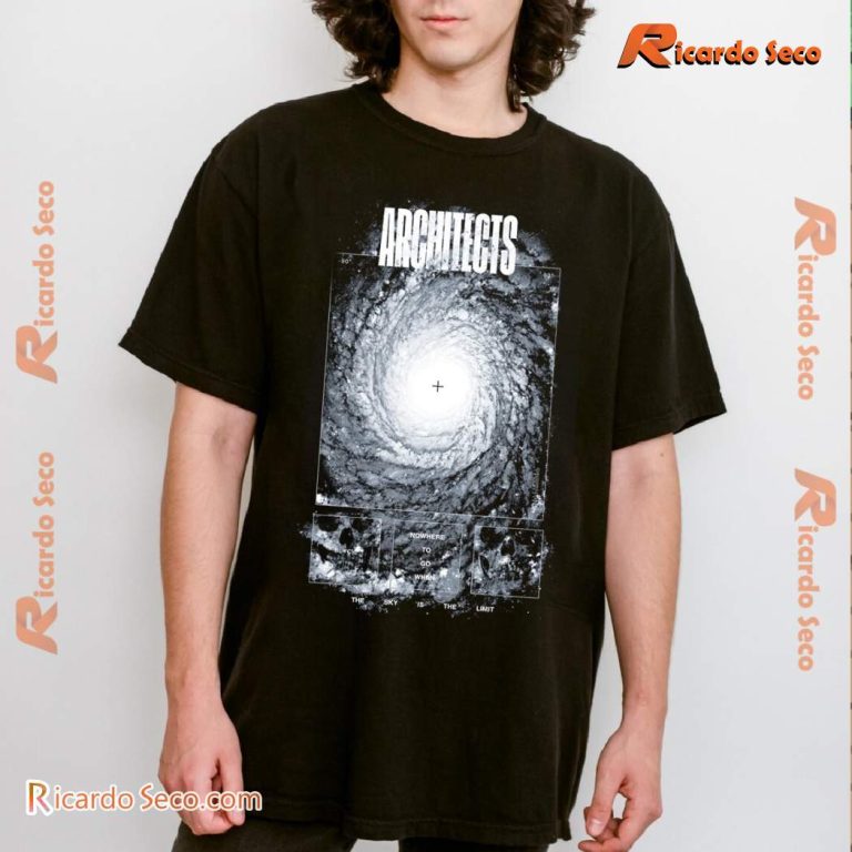 Architects Black Hole Nowhere To Go Classic Men Shirt-b NX4f2Cl