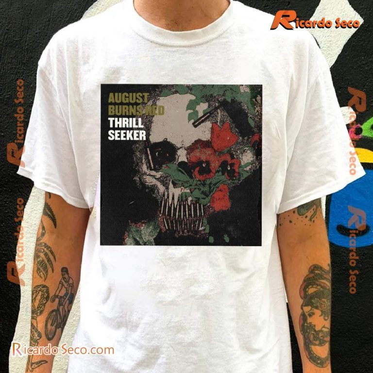 August Burns Red Thrill Seeker Album Cover Unisex T-shirt-b VxbdzqB