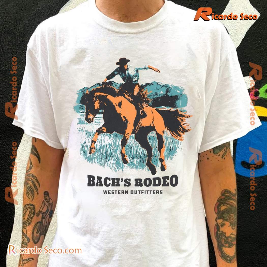 Bach's Rodeo Western Outfitters Classic Men Shirt b4qj1Nf