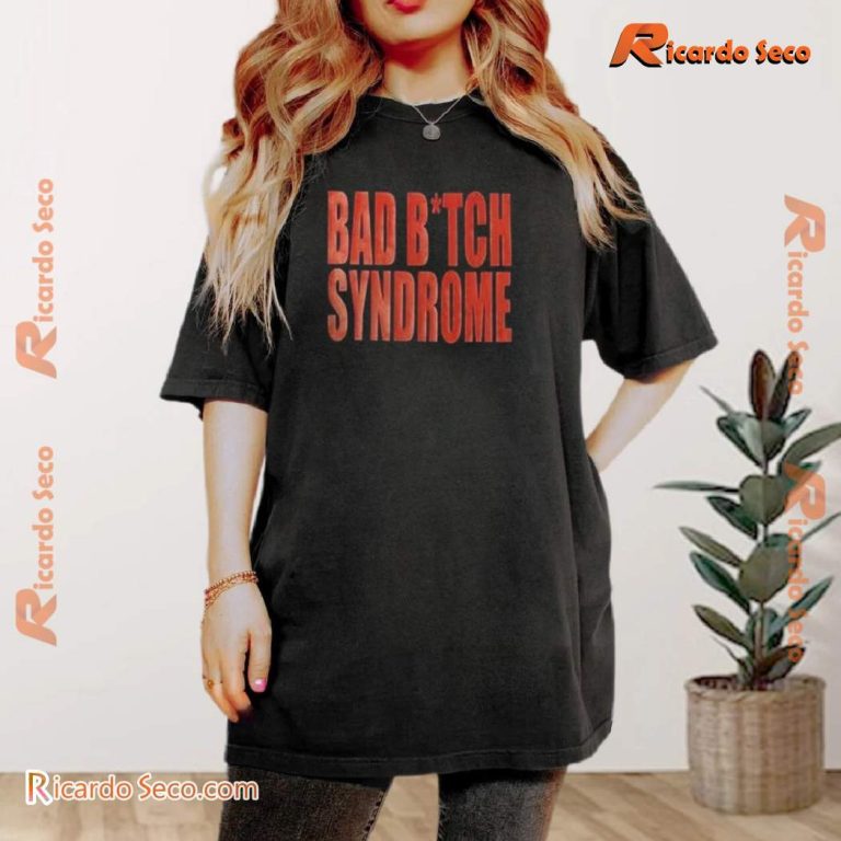 Bad B-tch Syndrome Graphic Classic Men Shirt-a WzaPU9k