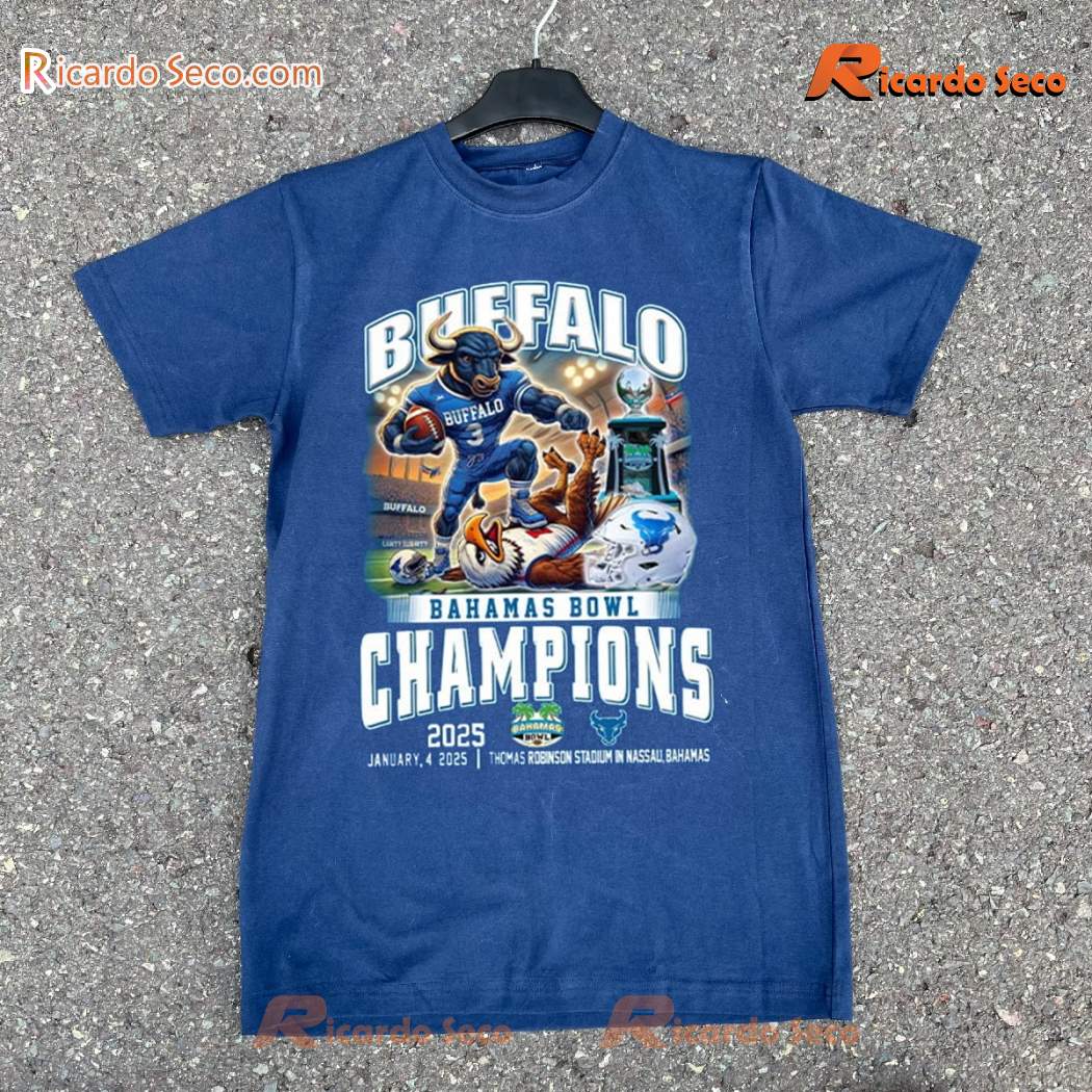 Buffalo Bahamas Bowl Champions 2025 Classic Men Shirt i4npGUA