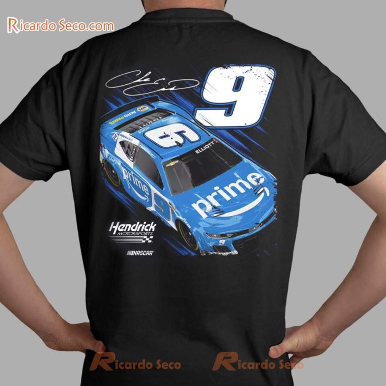 Chase Elliott #9 Amazon Prime Classic Men Shirt-b ILbeckH