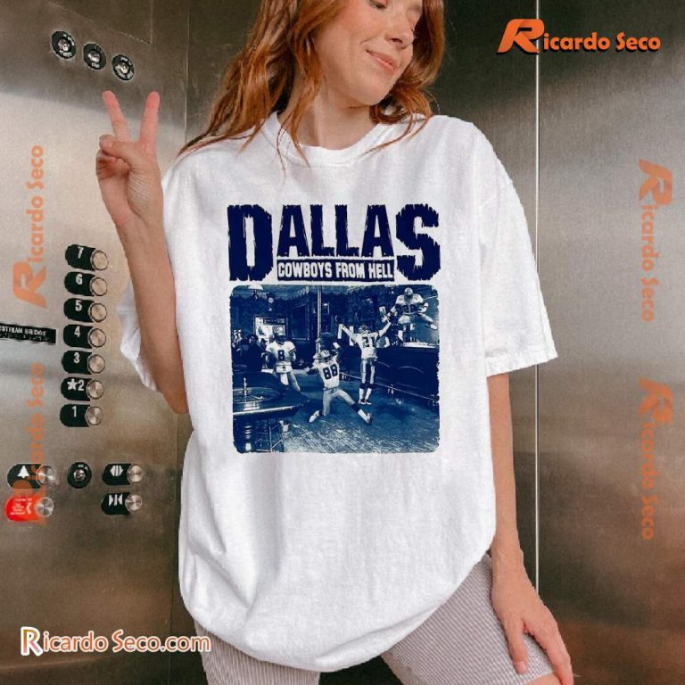 Dallas Cowboys From Hell Unisex T-shirt-a 9M5S7hf