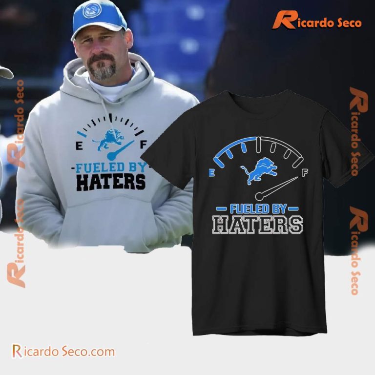 Detroit Lions Fueled By Haters Classic Men Shirt-a a3Zljno