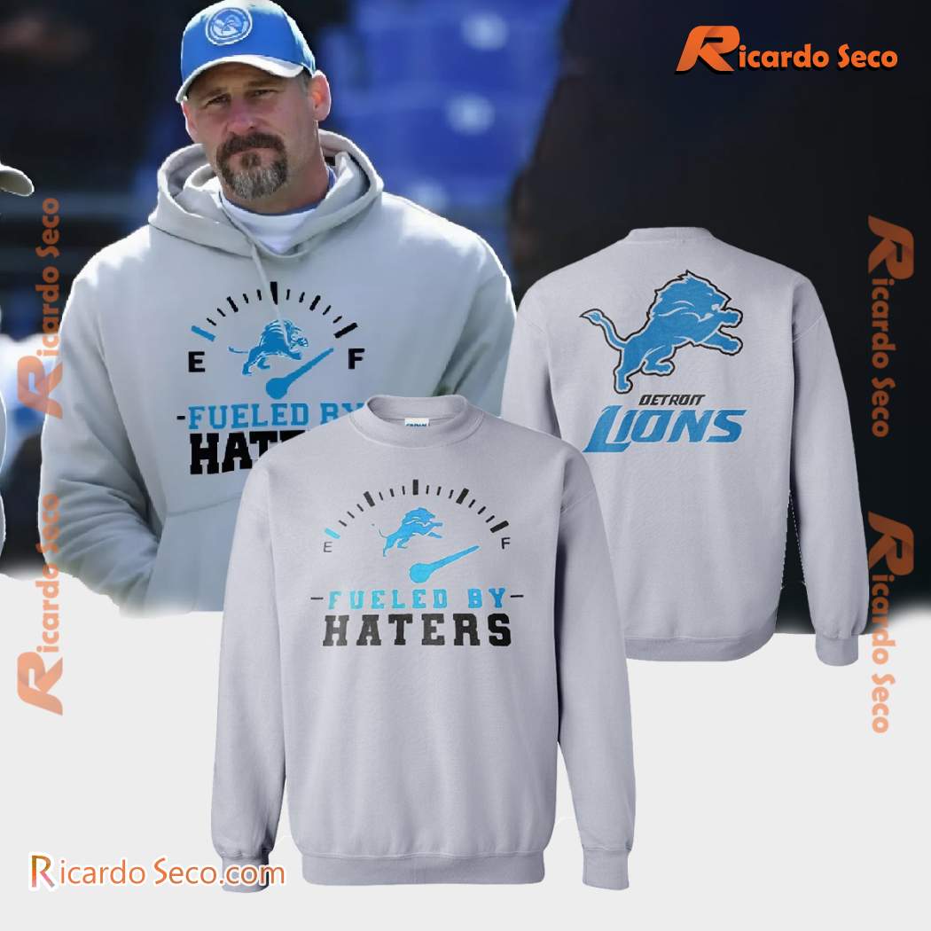 Detroit Lions Fueled By Haters Classic Men Shirt g97a5GC