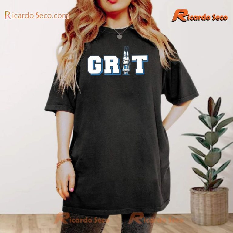 Detroit Lions Grit Det Ii Amon-ra St. Brown Unisex T-shirt-a qgx7UuL