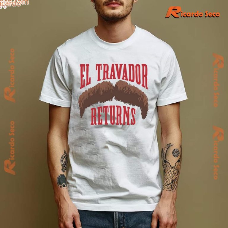 El Travador Returns Graphic Classic Men Shirt rK1aJtL