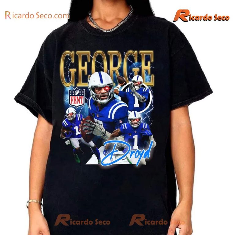 George Droyd Rookie Card Fent NFL Classic Men Shirt-a EykT2D5