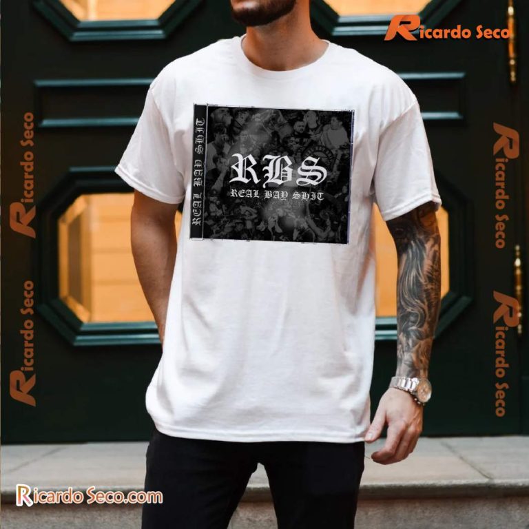 Grey Shorts Real Bay Shit Album Cover Unisex T-shirt-a mUz1DVy