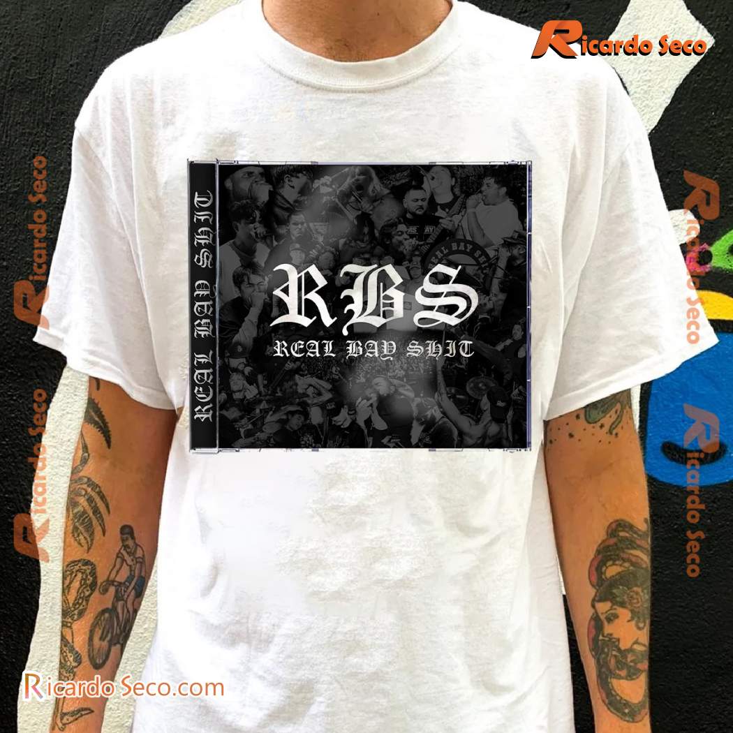 Grey Shorts Real Bay Shit Album Cover Unisex T-shirt dm7OsCF