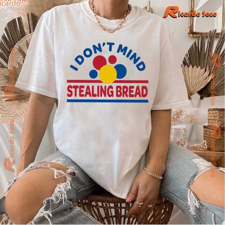 I Don't Mind Stealing Bread Graphic Classic Men Shirt-b jXVNmKg