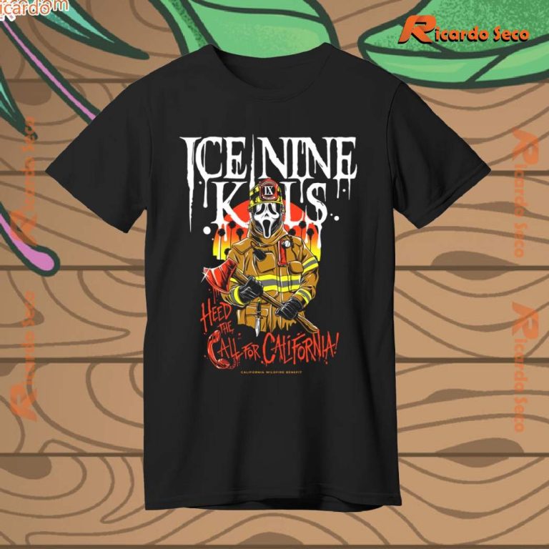 Ice Nine Kills Heed The Call For California Classic Men Shirt-a snf5P0g