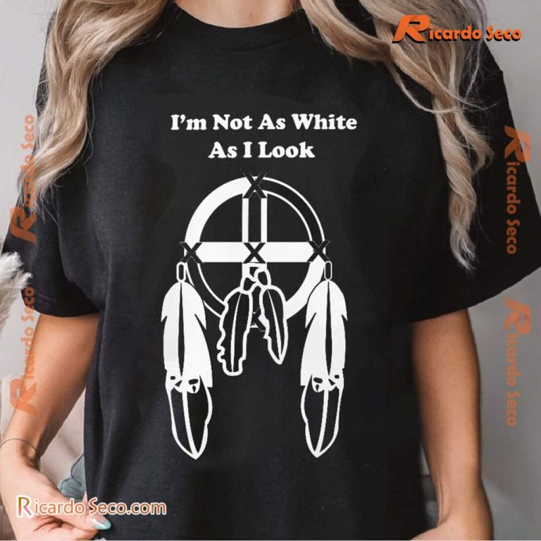 I'm Not As White As I Look Classic Men Shirt-a S3goZeO