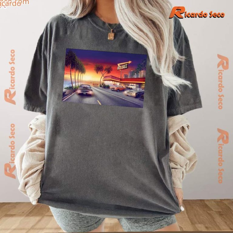 In-n-out Burger 2025 Youth Beach Cruise Classic Men Shirt-b BWqsjiU