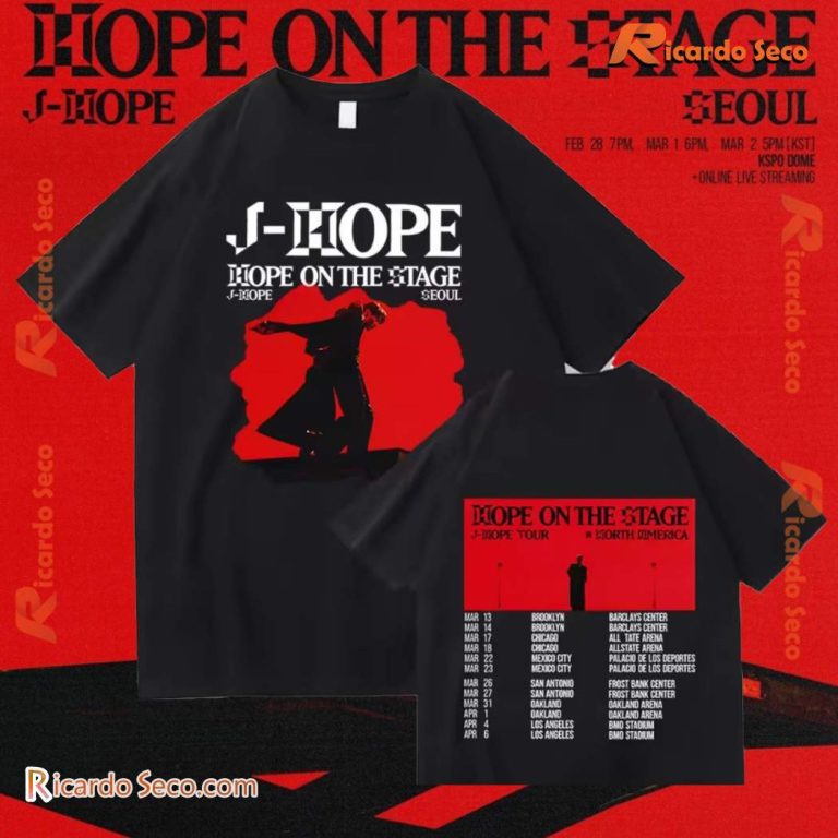 J-hope Hop On The Stage Tour 2025 Classic Men Shirt TvNLISr