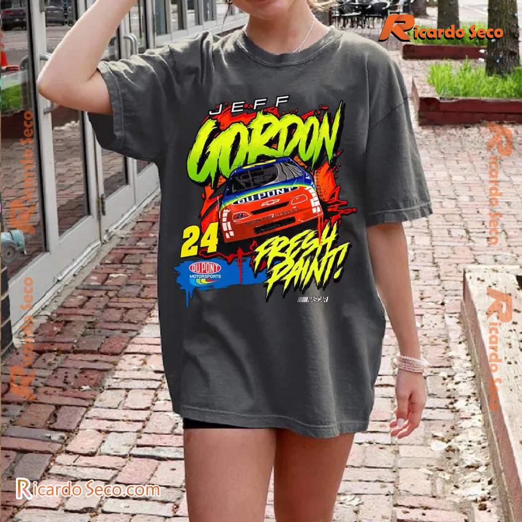 Jeff Gordon #24 DuPont Fresh Paint Classic Men Shirt 7rkUBOK