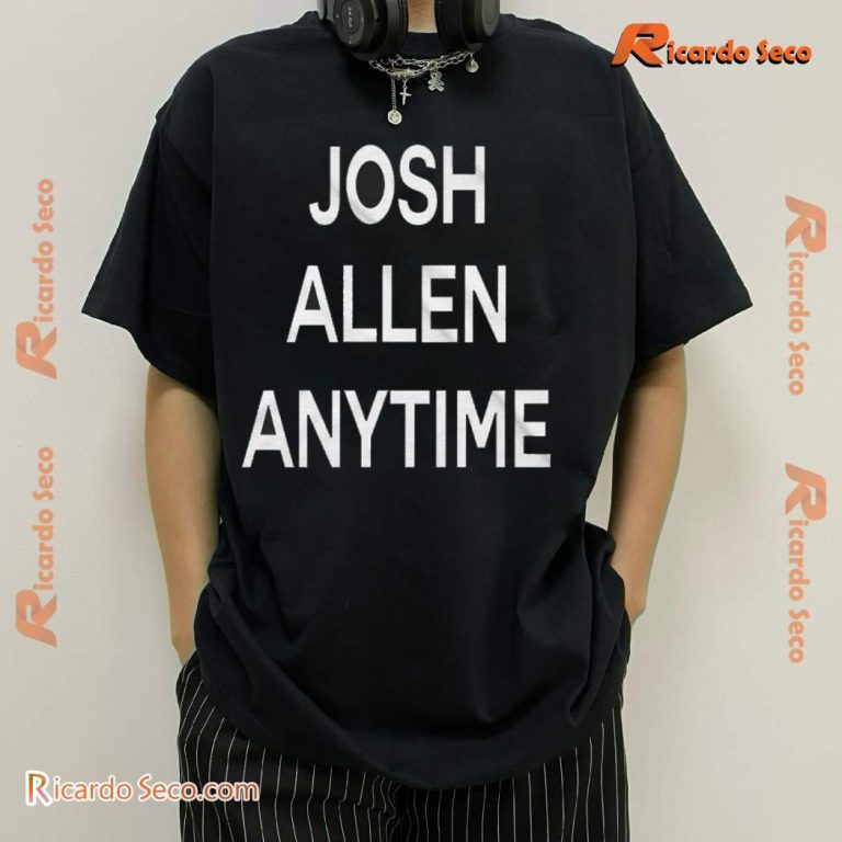 Josh Allen Anytime Graphic Classic Men Shirt-b 6qcmXeH