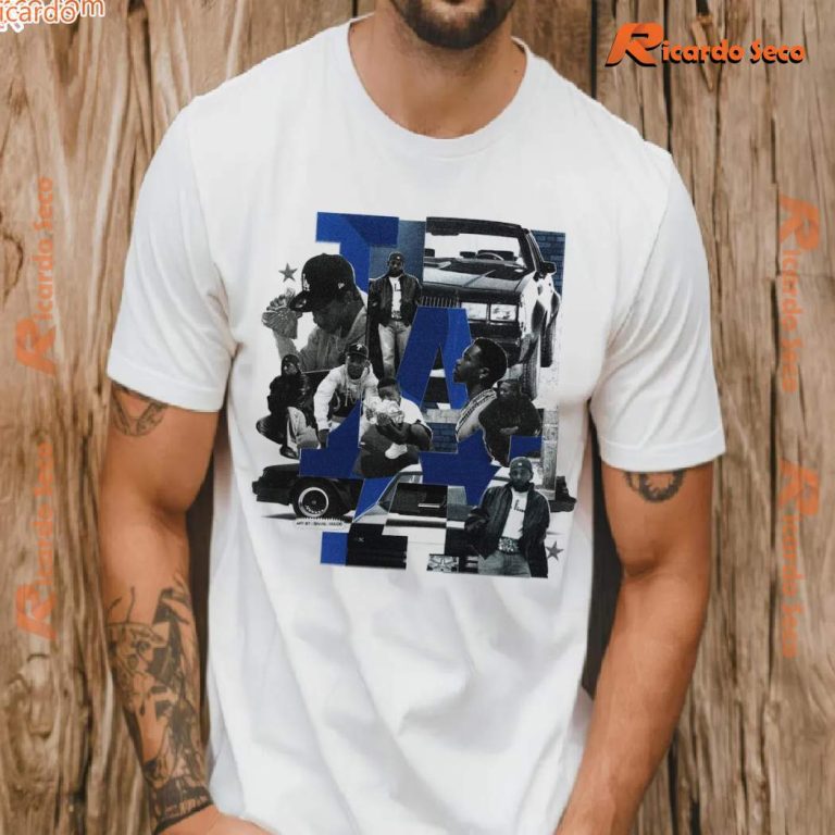 Kendrick Lamar Dodger Blue Classic Men Shirt-a ZUVYPFq