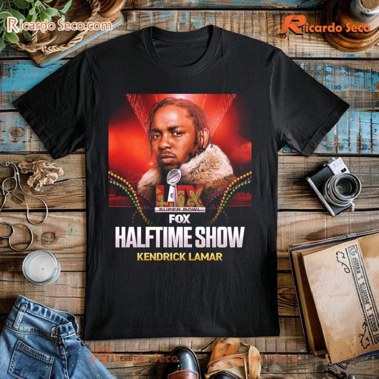 Kendrick Lamar Lix Super Bowl Halftime Show Unisex T-shirt-b CWqA4l8