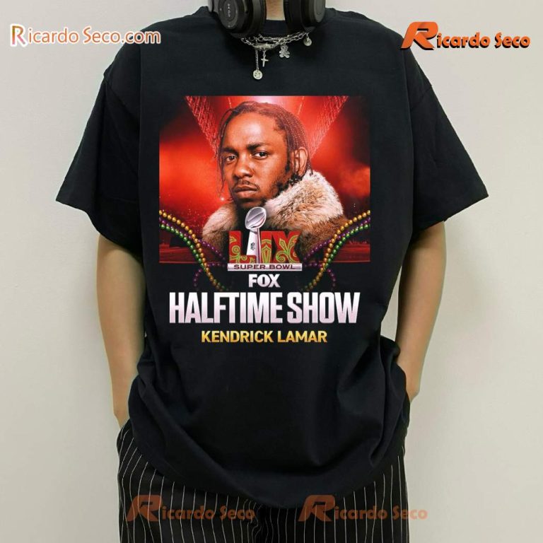 Kendrick Lamar Lix Super Bowl Halftime Show Unisex T-shirt KGyA5xg