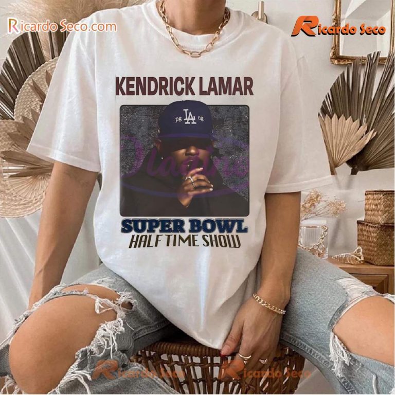 Kendrick Lamar Super Bowl Halftime Poster Unisex T-shirt-a rVNbZh9