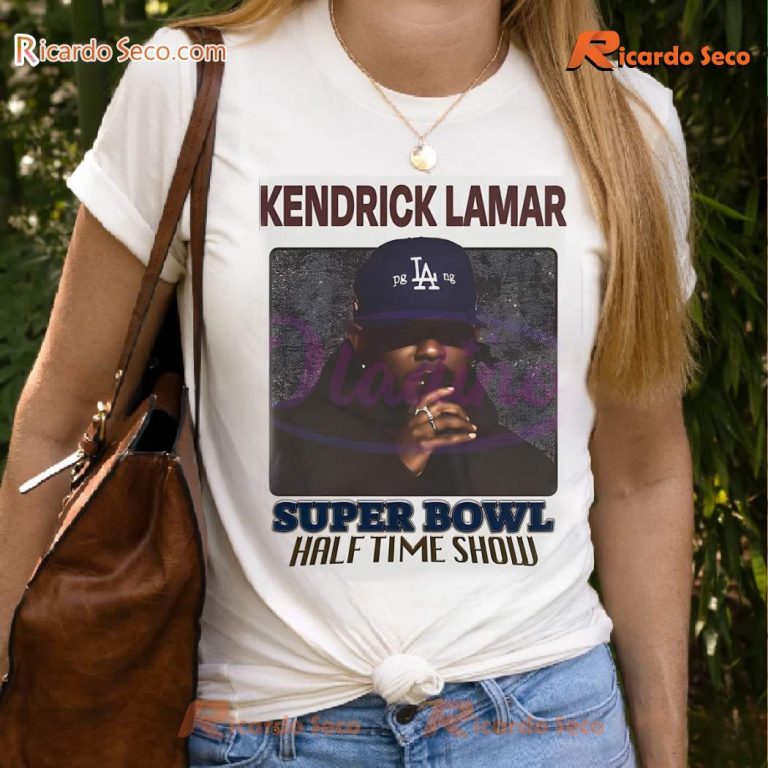 Kendrick Lamar Super Bowl Halftime Poster Unisex T-shirt-b efkpQKB