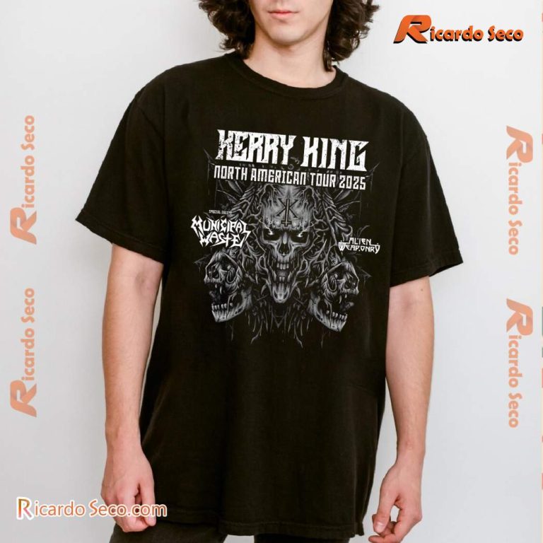 Kerry King Kmut North American Tour 2025 Classic Men Shirt-b NTmYSpj