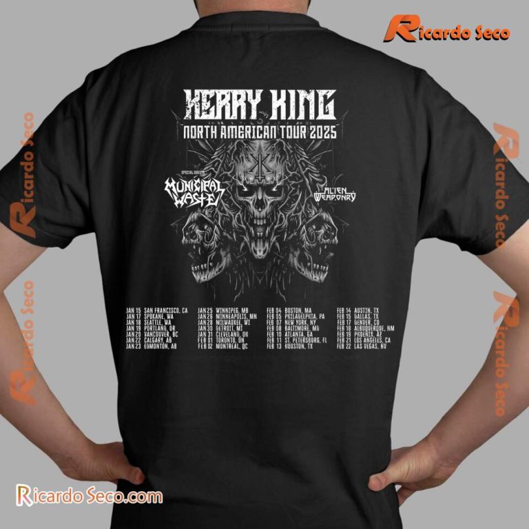 Kerry King Kmut North American Tour 2025 Classic Men Shirt-c EhAQCme