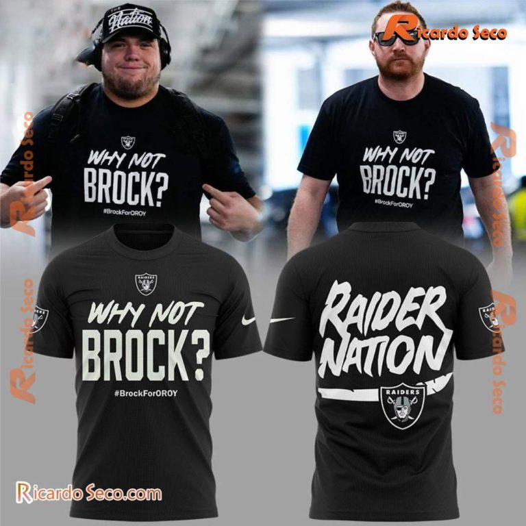 Las Vegas Raiders Why Not Brock Classic Men Shirt rIn5eYf