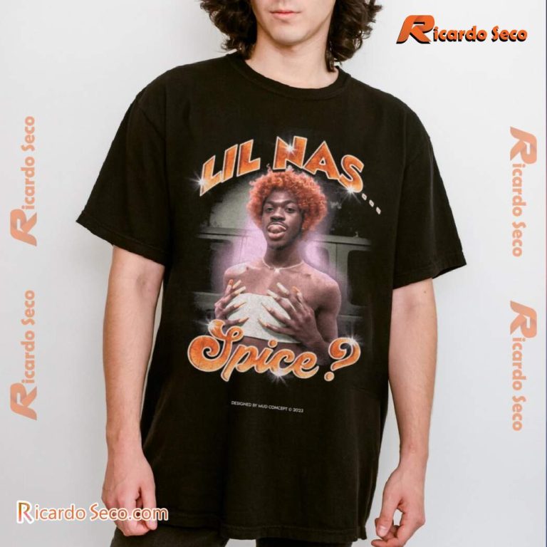 Lil Nas X Spice Vintage Graphic Classic Men Shirt-a 157iPSt