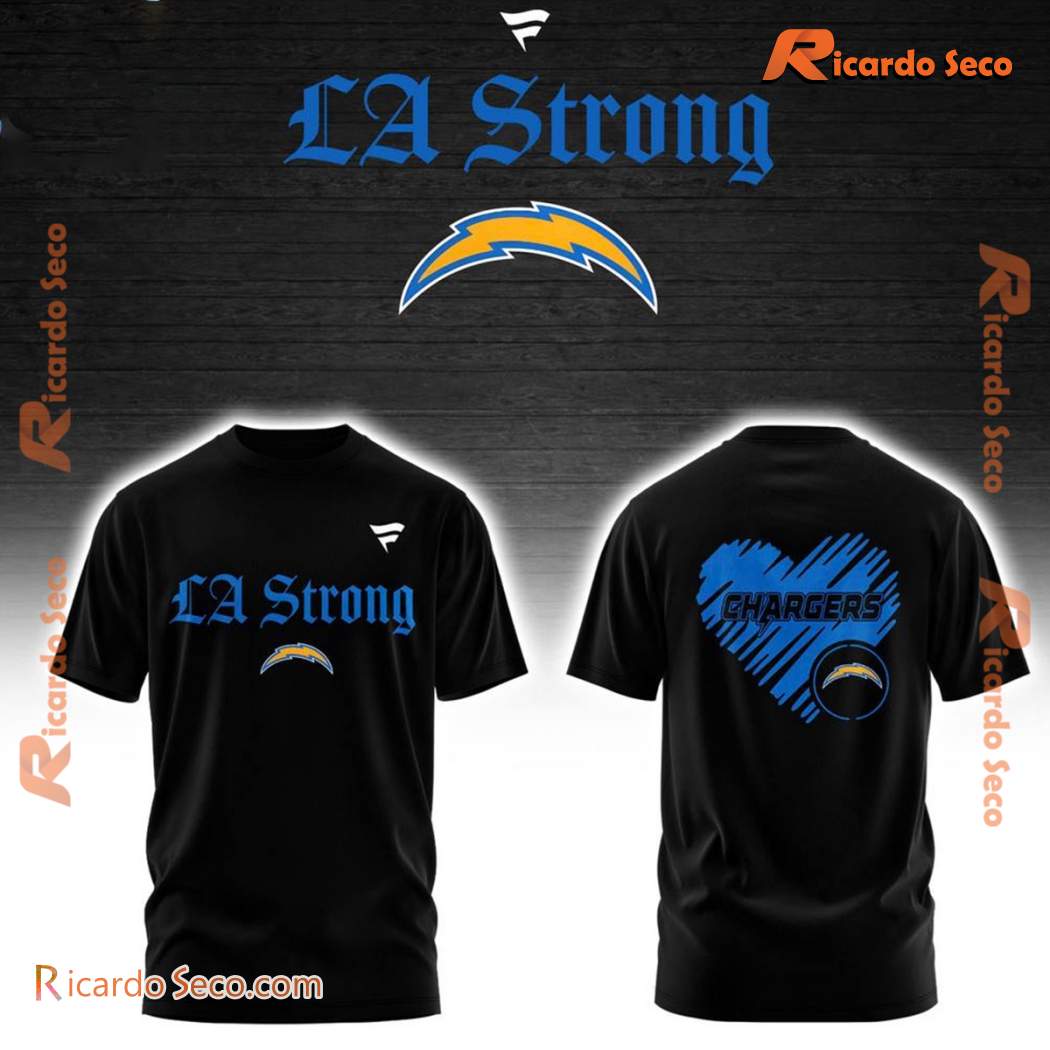 Los Angeles Chargers LA Strong Unisex T-shirt dAMsg0q