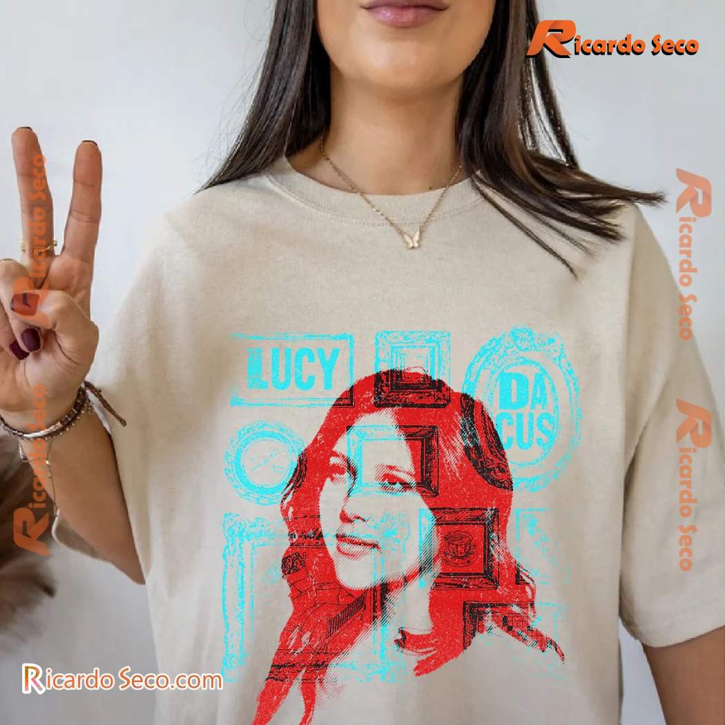 Lucy Dacus Stamp Gift For Fan Classic Men Shirt-b ozNX0WH